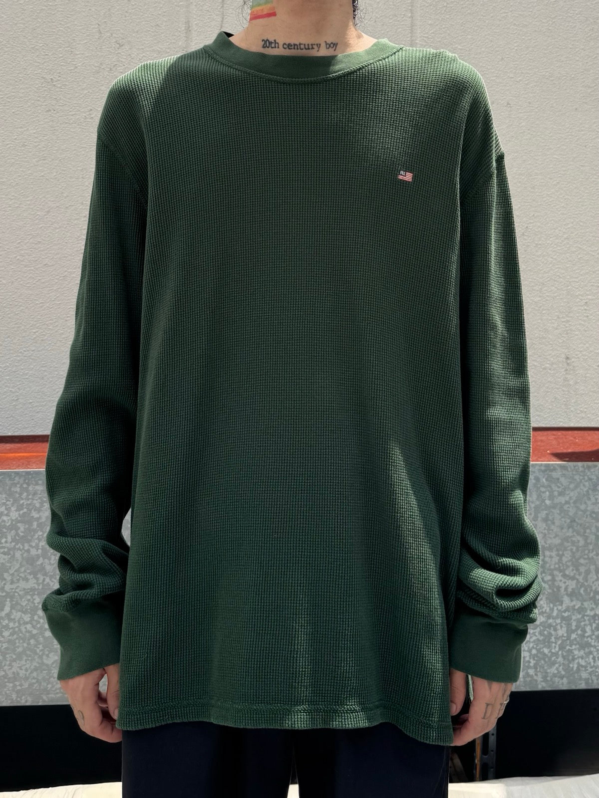 00's RALPH LAUREN「POLO JEANS COMPANY」サーマルロングスリーブTシャツ