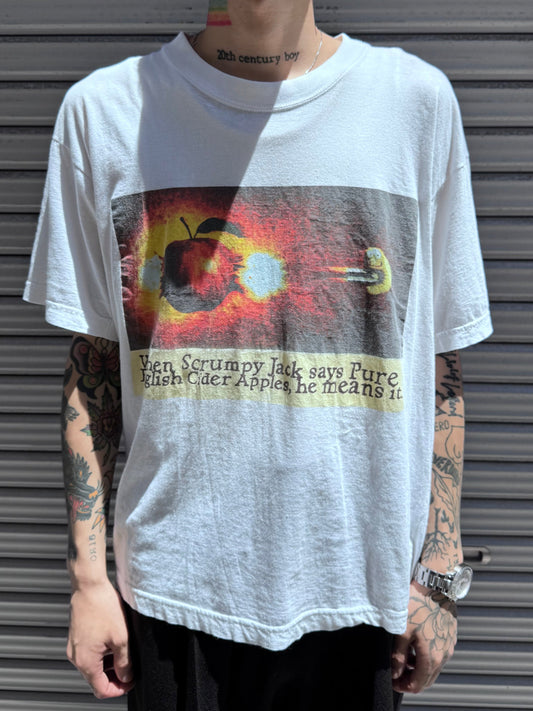 90's「Shoot through an Apple」アートTシャツ