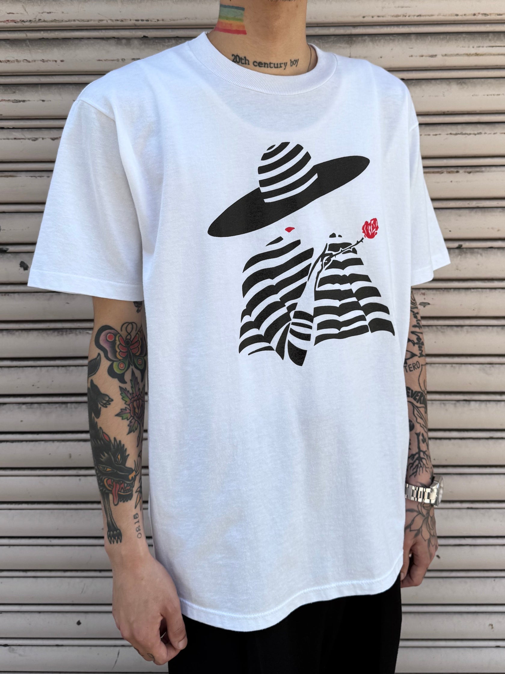 90’s 「Zebra Lady by Yuko Yamaguchi」USA製 アートTシャツ