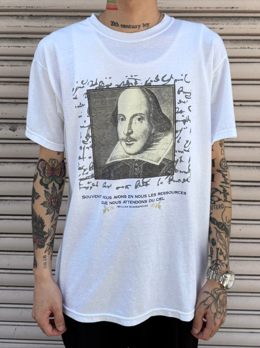 00’s「WiIIiam Shakespeare」アートTシャツ