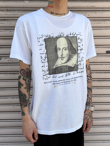 00’s「WiIIiam Shakespeare」アートTシャツ