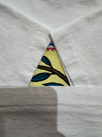 90's「His eyes are on the sparrow」USA製 アートTシャツ