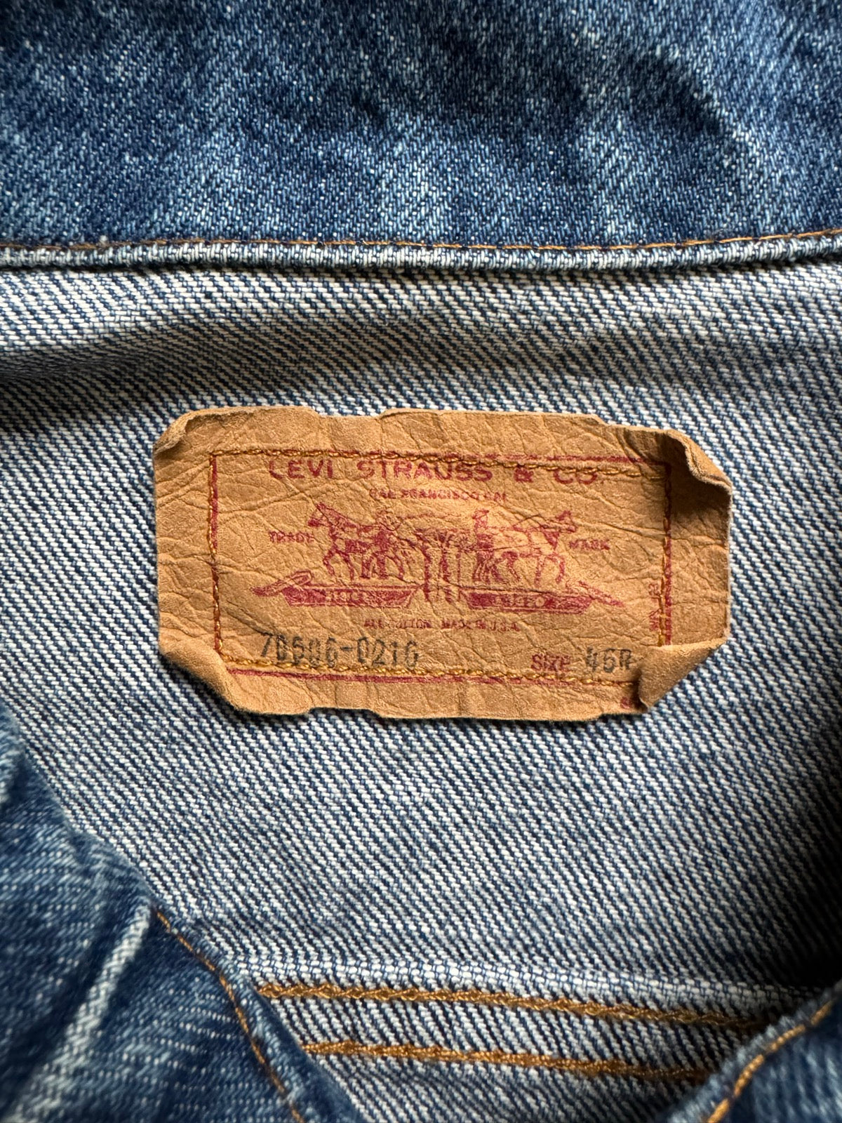 00's LEVI’S「70506-0216」デニムジャケット