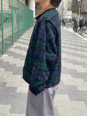 90's RALPH LAUREN ウールチェックジャケット