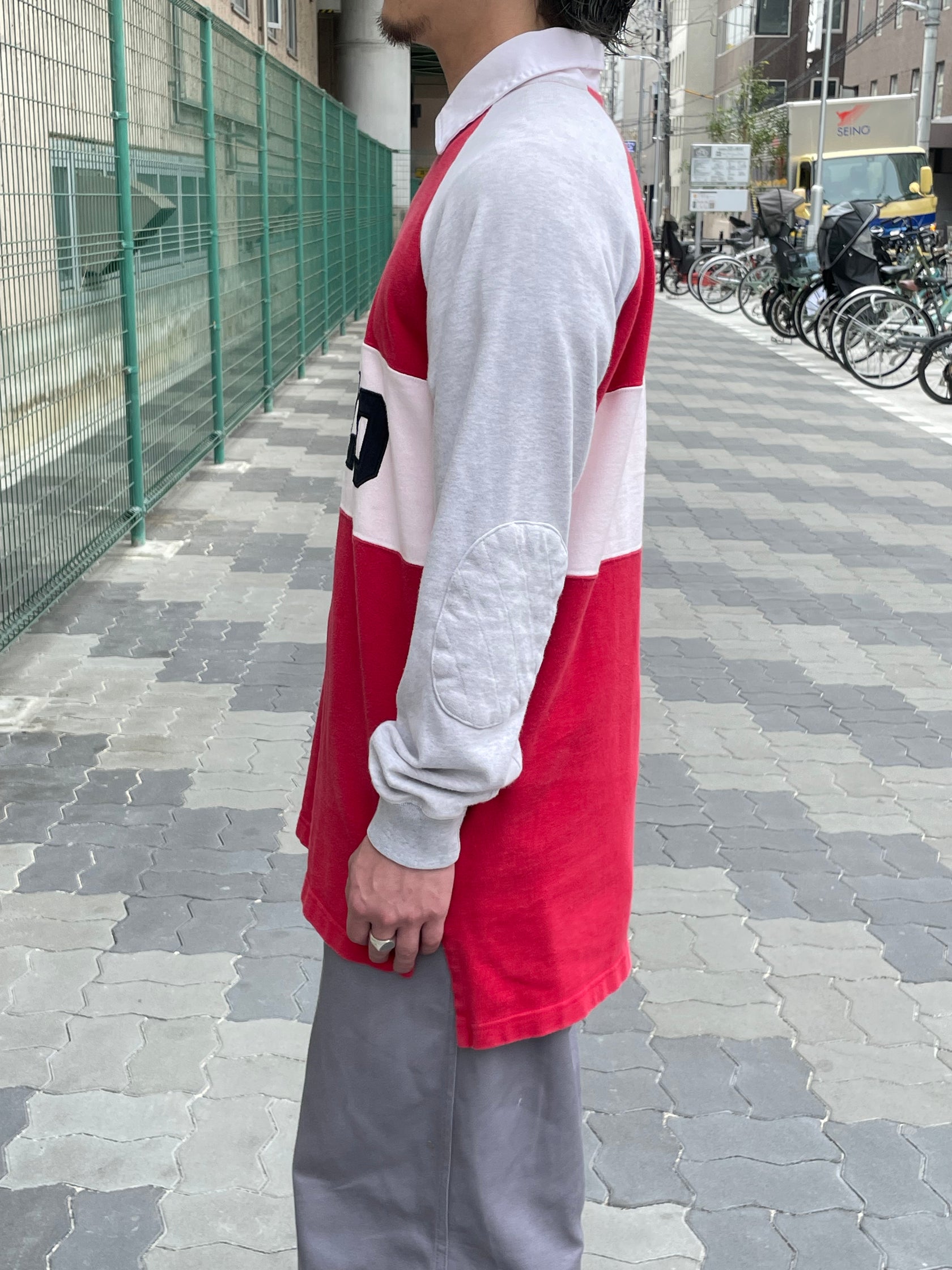 80's RALPH LAUREN ラガーシャツ