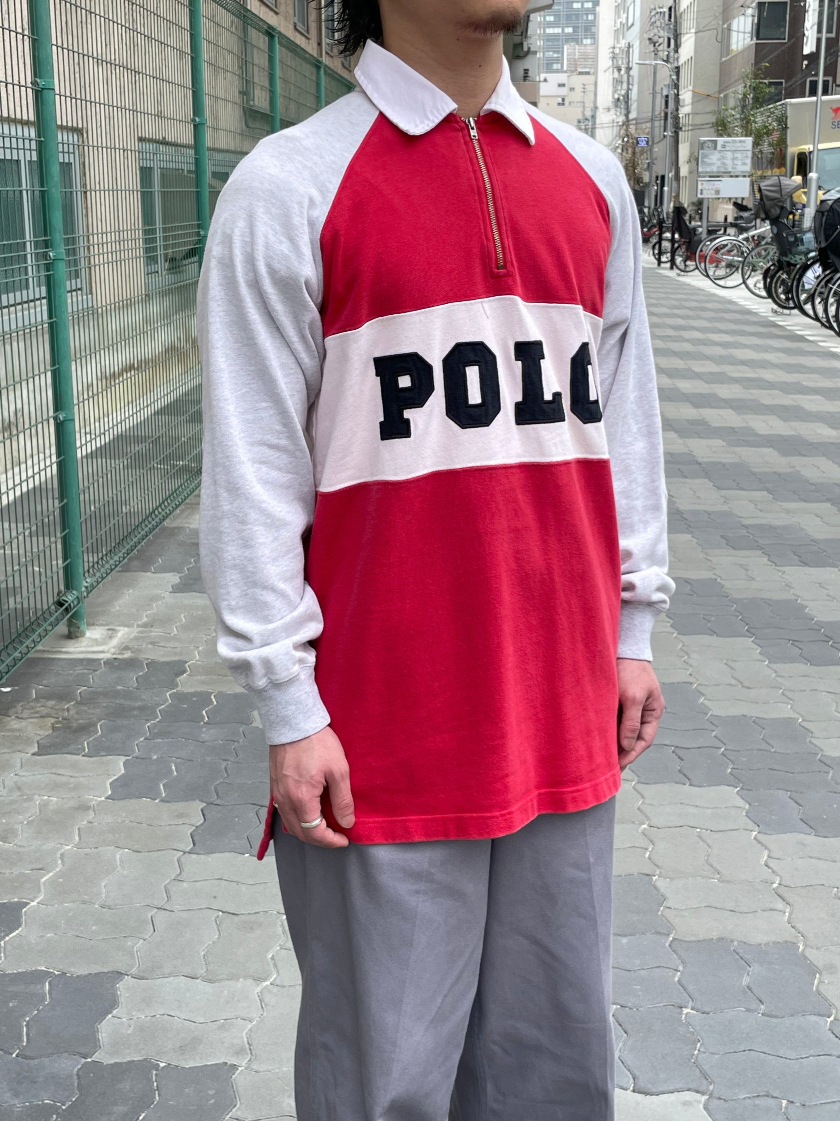 80's RALPH LAUREN ラガーシャツ