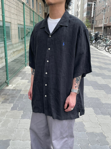 90's RALPH LAUREN「CALDWELL」オープンカラーシャツ