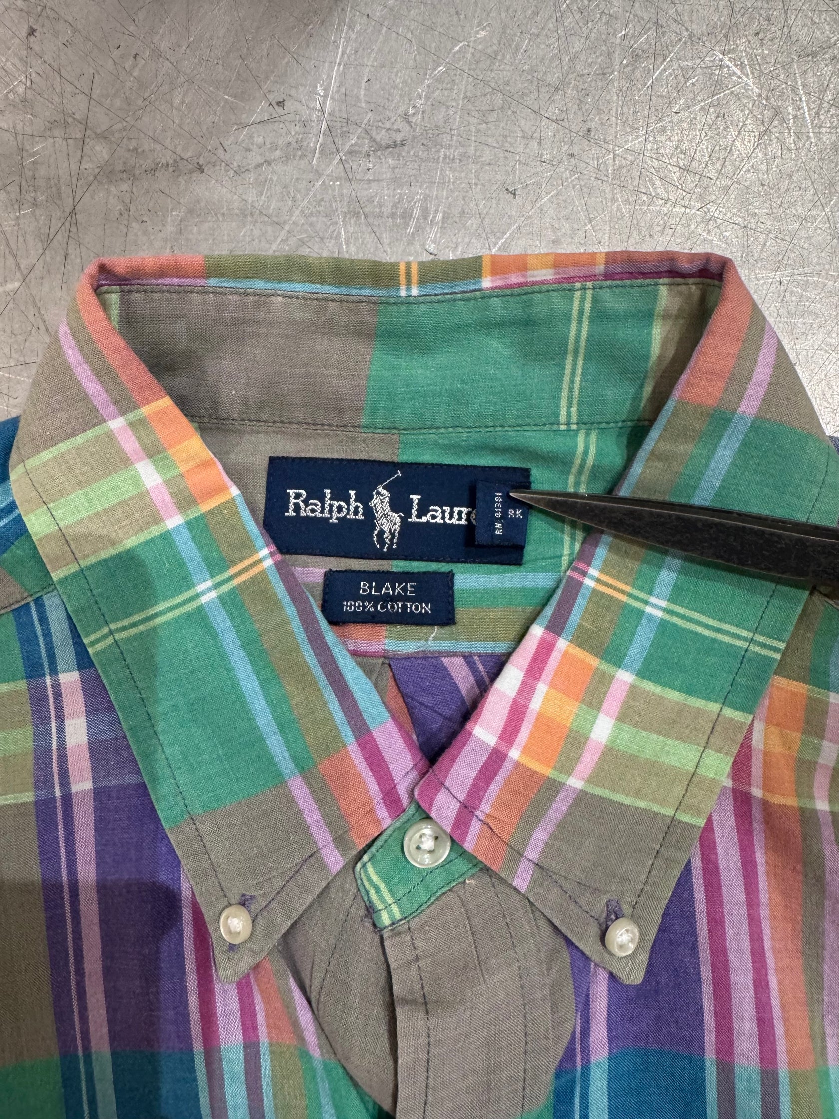 90’s RALPH LAUREN 「BLAKE] ボタンダウンシャツ