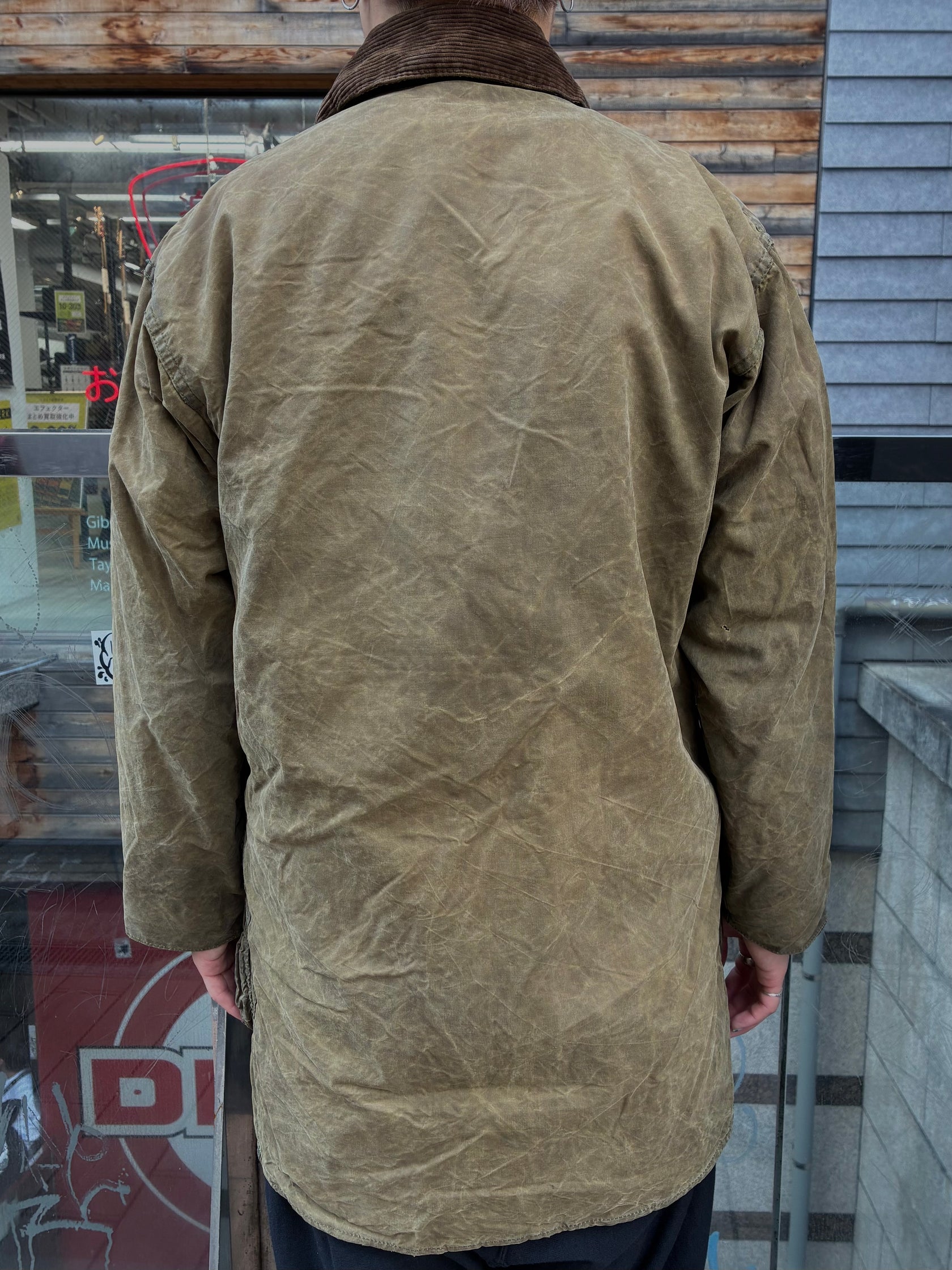 90's BARBOUR「BORDER」オイルドジャケット