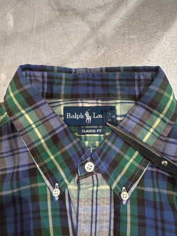 90’s RALPH LAUREN 「CLASSIC FIT」ボタンダウンシャツ