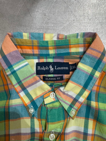 90’s RALPH LAUREN 「CLASSIC FIT」ボタンダウンシャツ