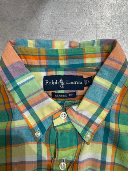 90’s RALPH LAUREN 「CLASSIC FIT」ボタンダウンシャツ