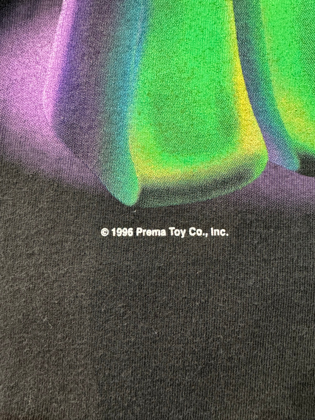 90's GUMBY AND POKEY「LOGO」キャラクターTシャツ