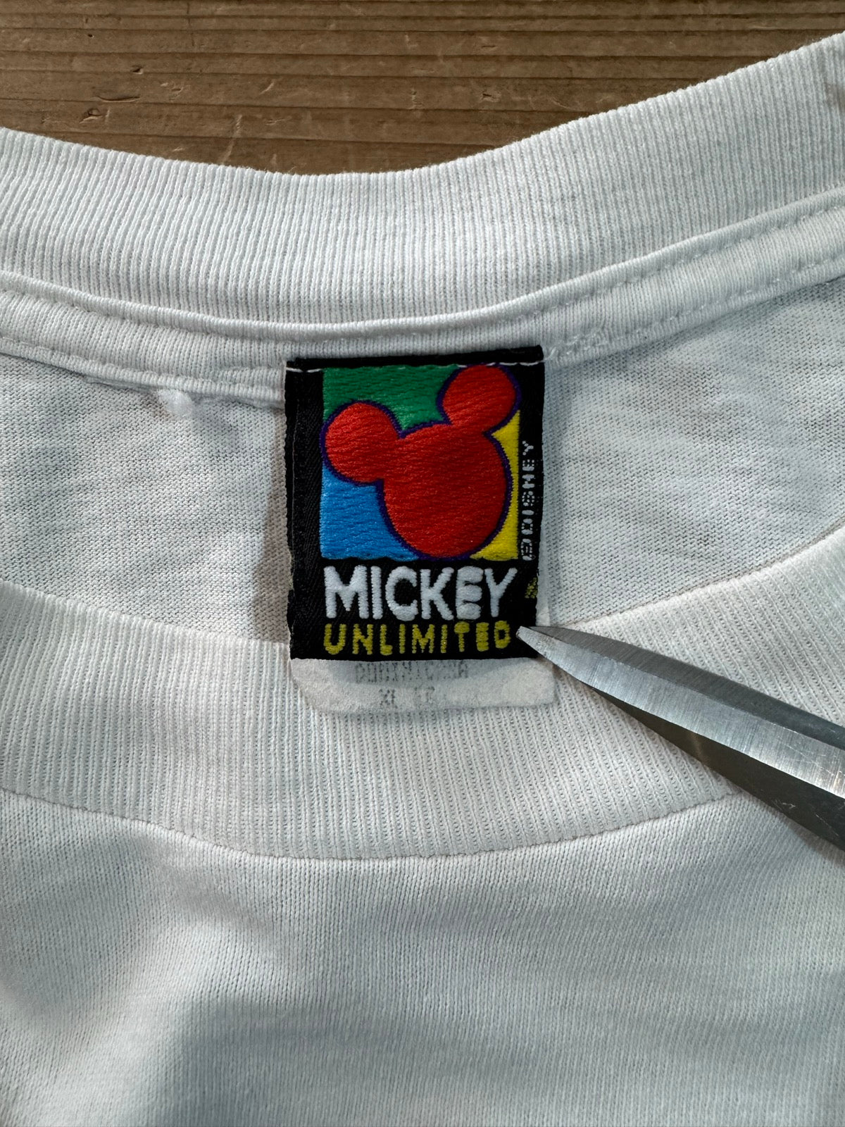 90's MICKEY MOUSE「Basketball」キャラクターTシャツ　