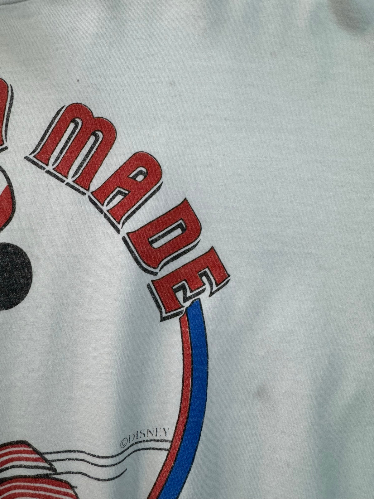 80's DISNEY「American Made」キャラクターTシャツ