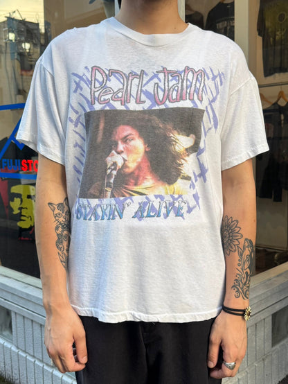 90's PEARL JAM「STAYIN'ALIVE」バンドTシャツ