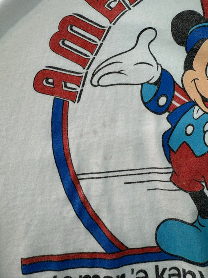 80's DISNEY「American Made」キャラクターTシャツ