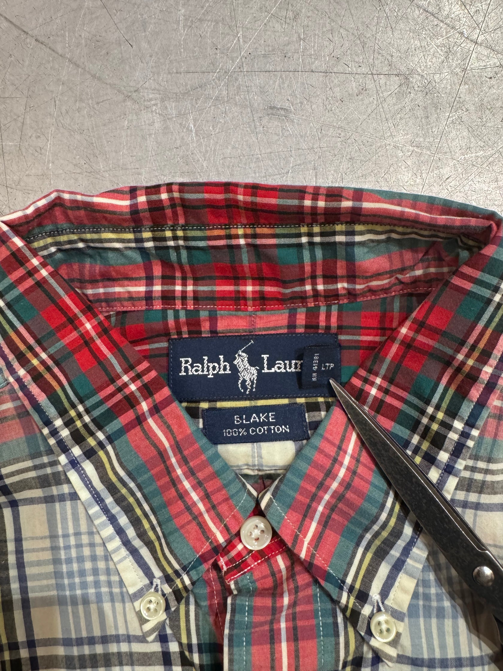 90's RALPH LAUREN「BLAKE」チェックシャツ