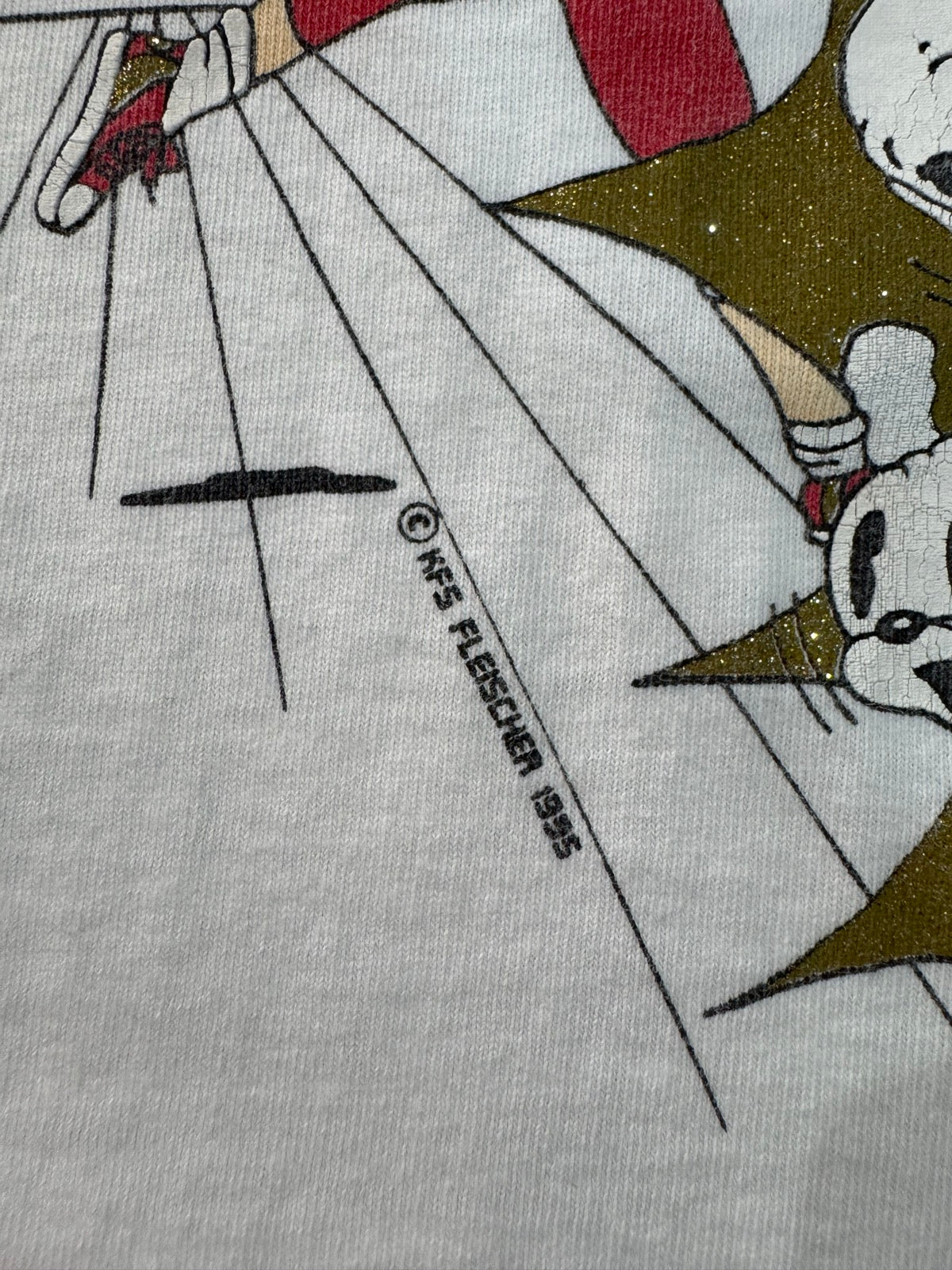 90's BETTY BOOP「Strike」キャラクターTシャツ　