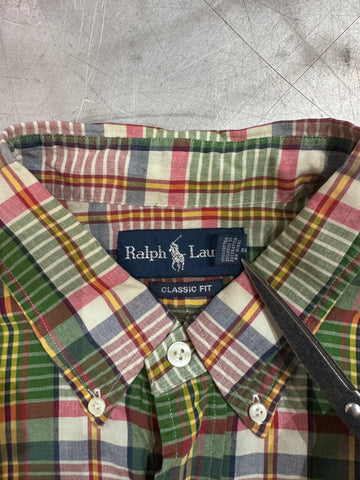 90’s RALPH LAUREN 「CLASSIC FIT」ボタンダウンシャツ