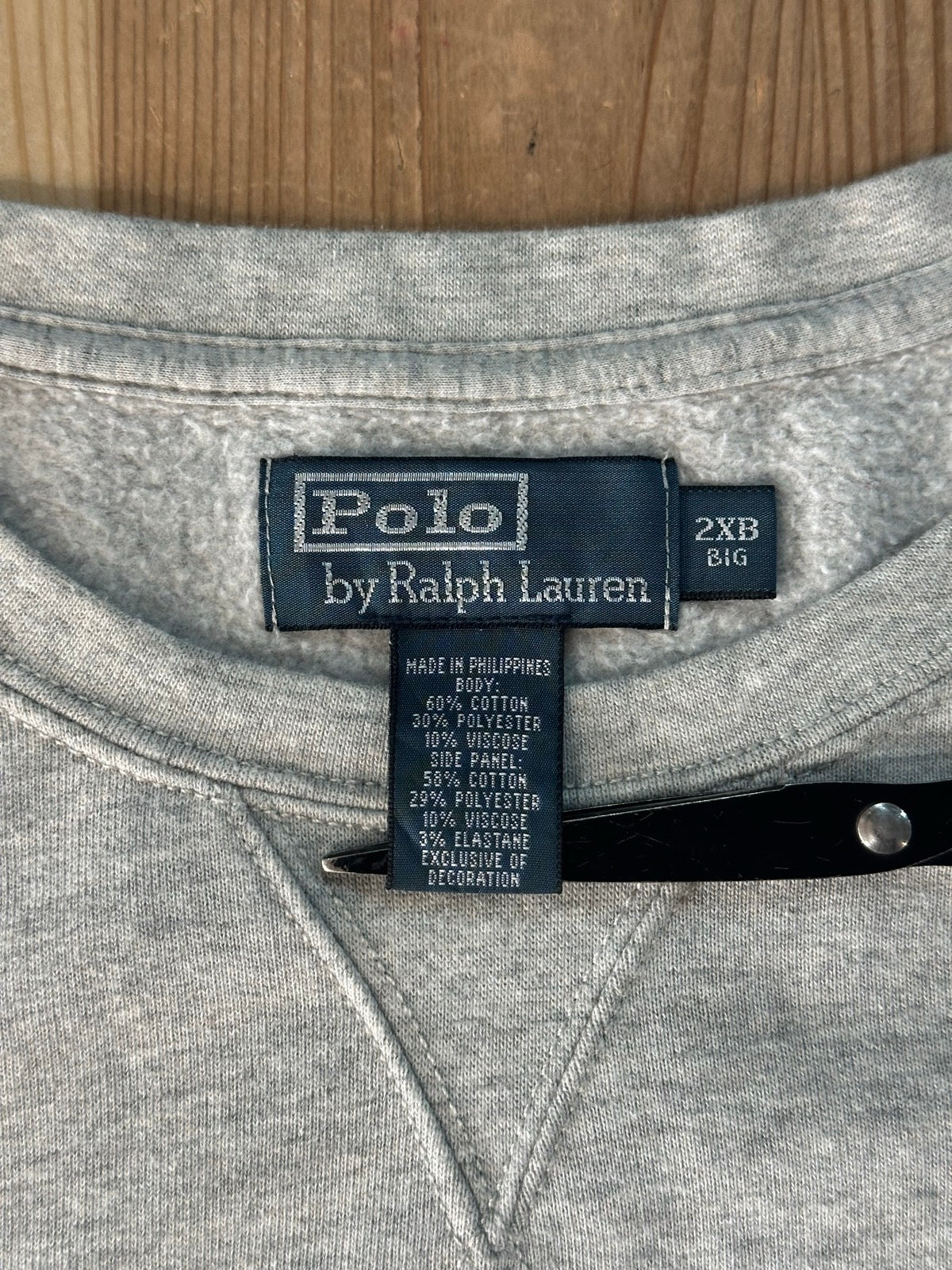 90's RALPH LAUREN ワンポイントスウェット　