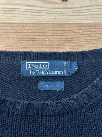 90's RALPH LAUREN ワンポイントニット