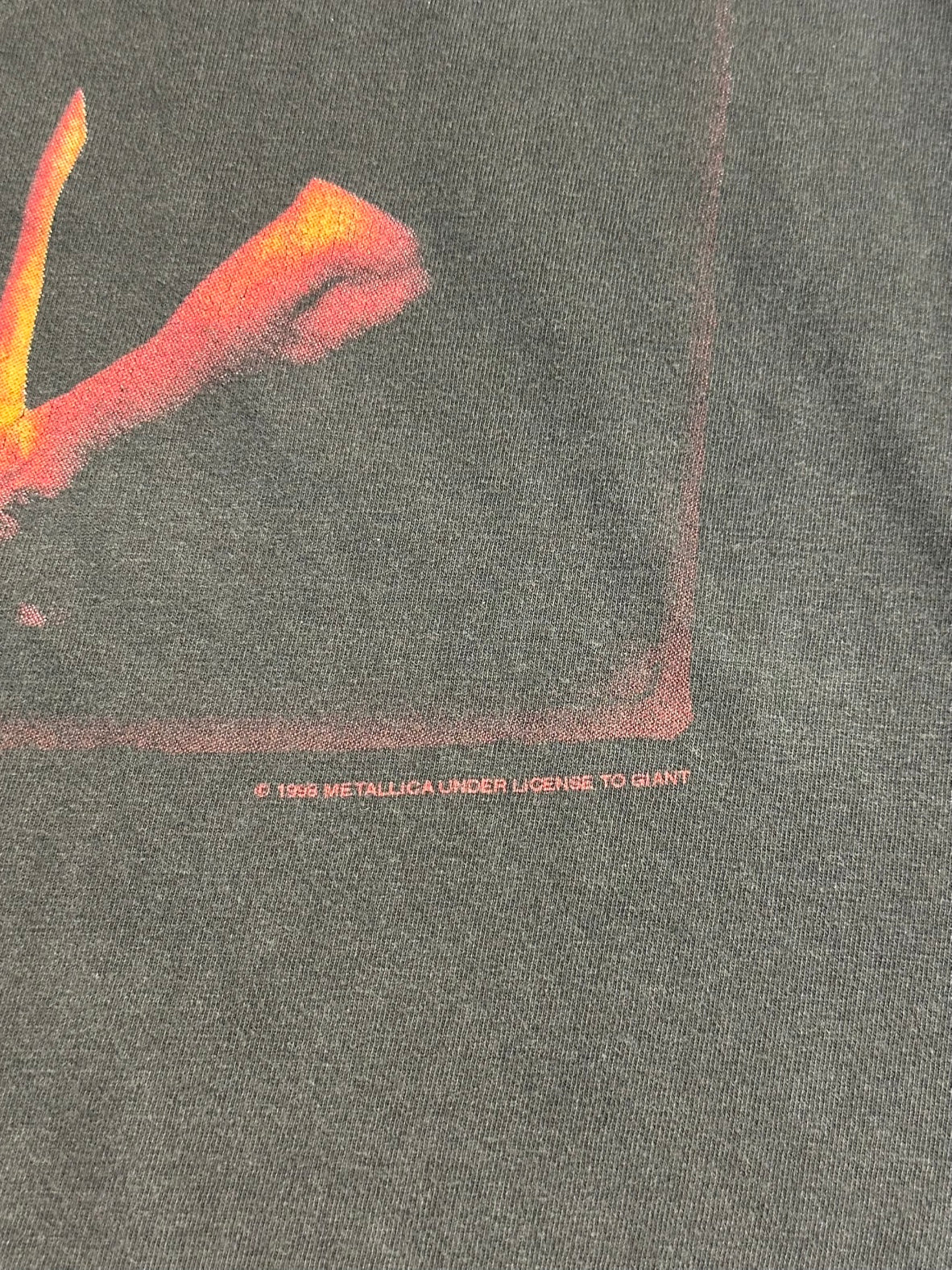 90's METALLICA「1999 Spring/Summer 」ツアーTシャツ