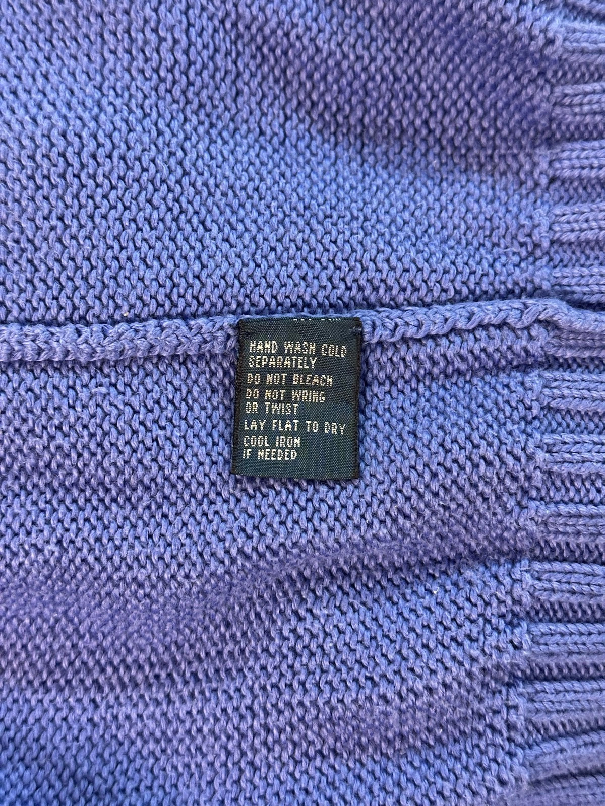 90's RALPH LAUREN ワンポイントニット