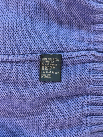 90's RALPH LAUREN ワンポイントニット