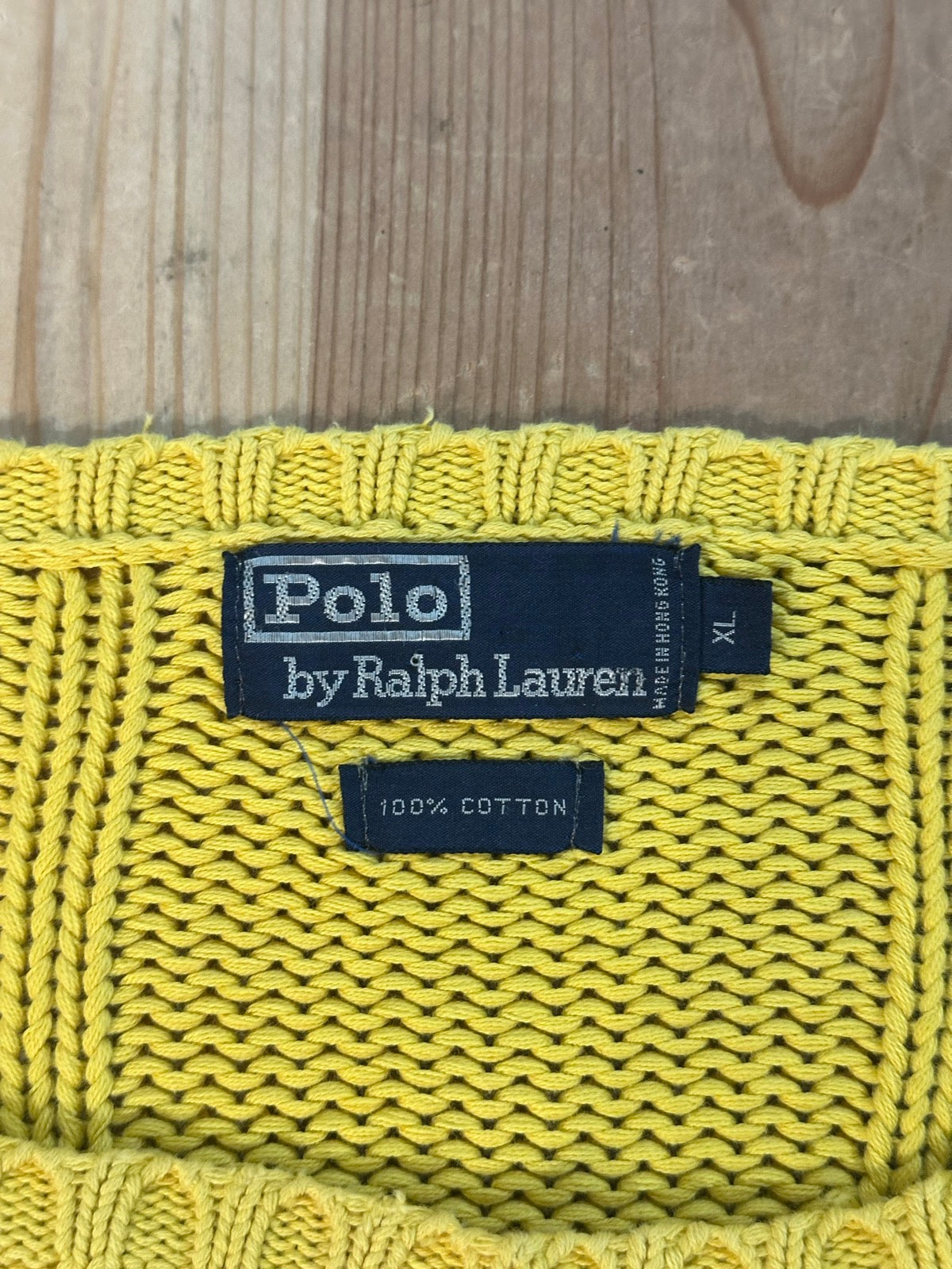 90's RALPH LAUREN 無地ニット