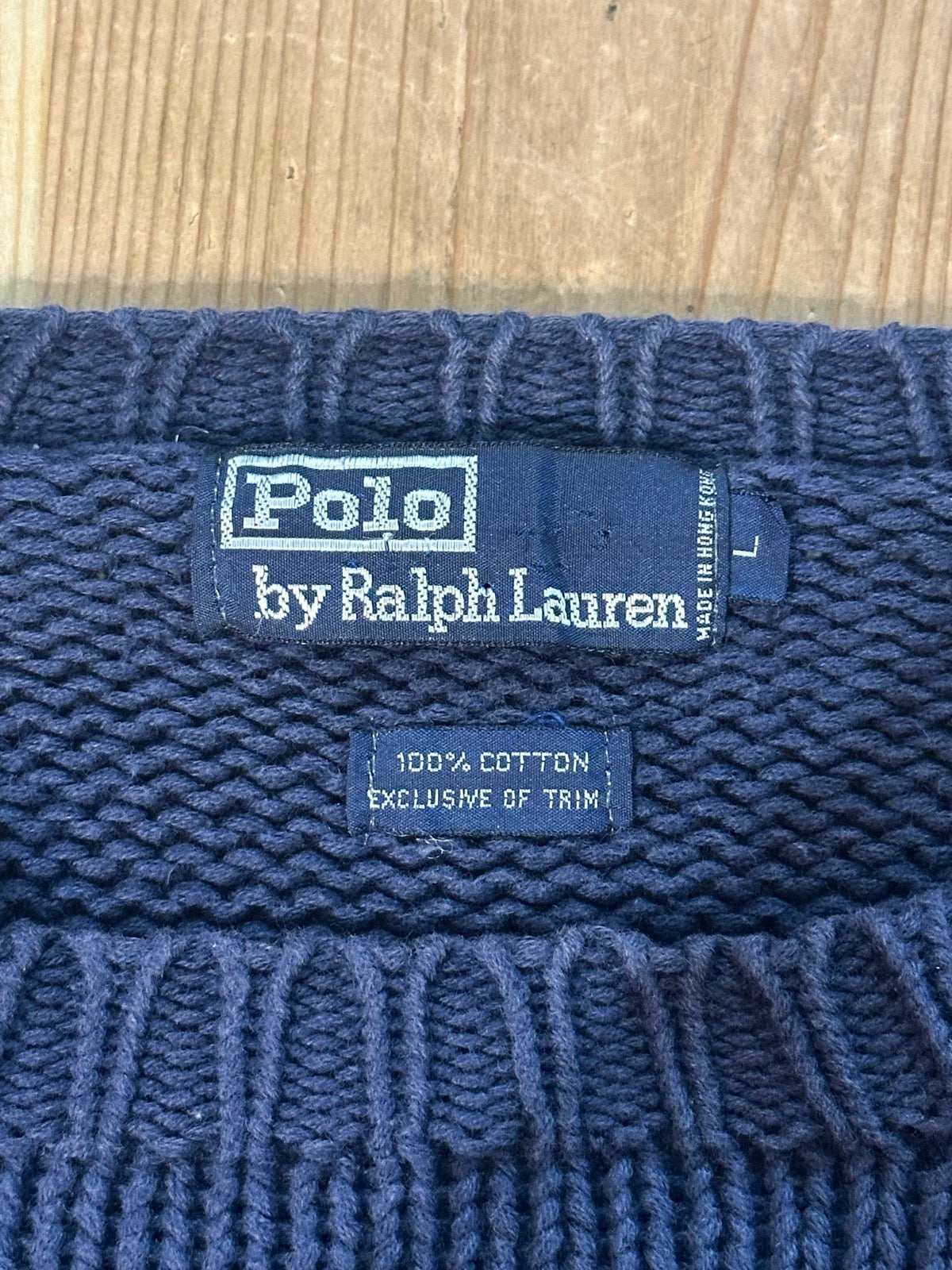 90's RALPH LAUREN ボーダーニット