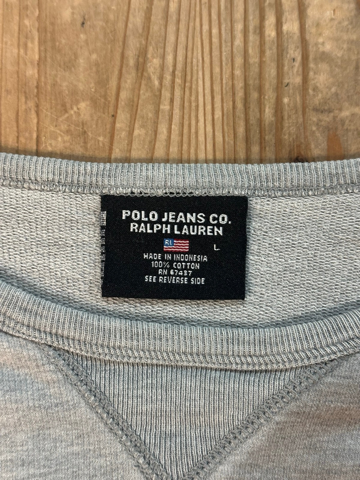 90's RALPH LAUREN ロゴスウェット