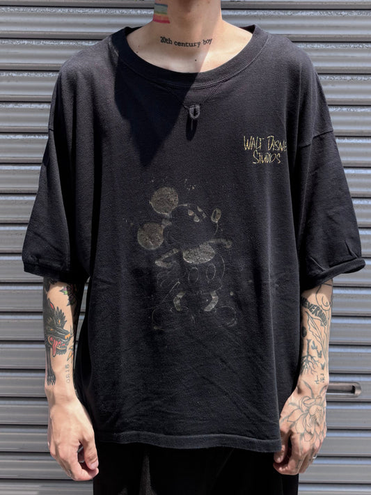 90’s DISNEY 「MICKEY MOUSE」USA製 キャラクターTシャツ