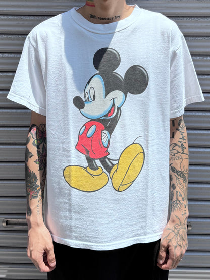 90's~00's DISNEY 「MICKEY MOUSE」USA製 キャラクターTシャツ