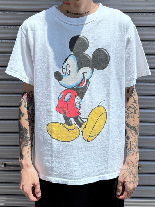 90's~00's DISNEY 「MICKEY MOUSE」USA製 キャラクターTシャツ