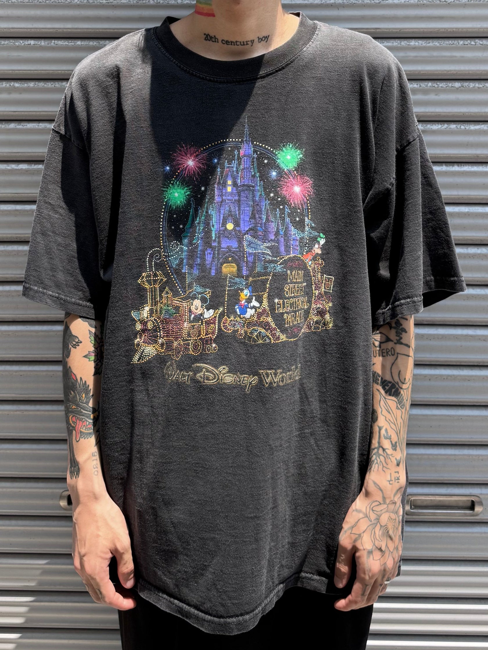 00's DISNEY 「MAIN STREET ELECTRICAL PARADE」 キャラクターTシャツ