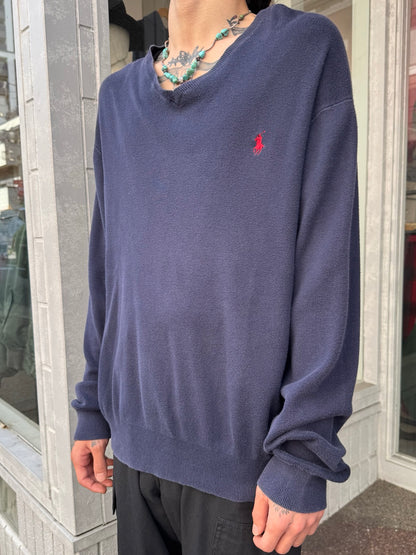 90's RALPH LAUREN ピマコットンニット