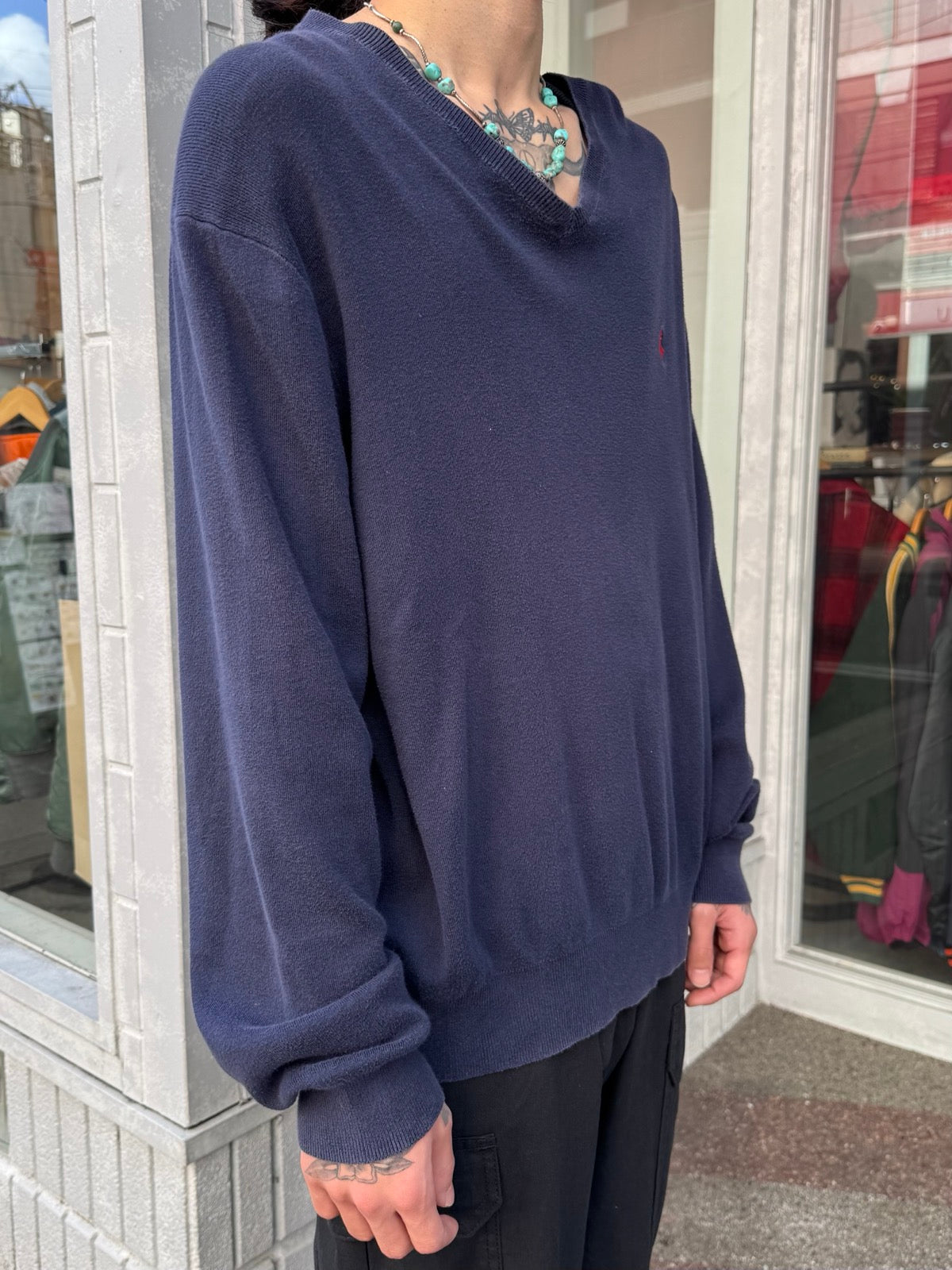 90's RALPH LAUREN ピマコットンニット