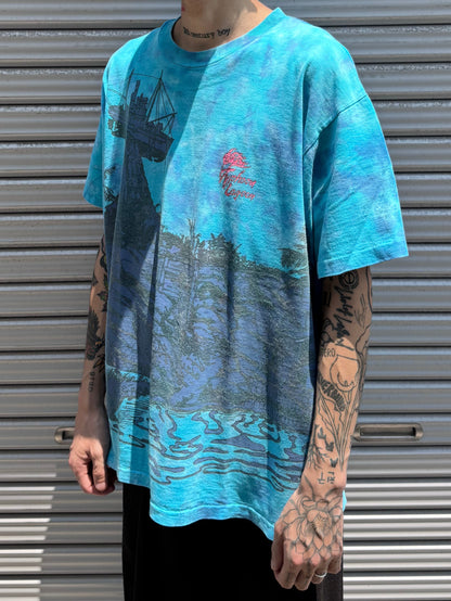 90's DISNEY 「Typhoon Lagoon」 キャラクターTシャツ
