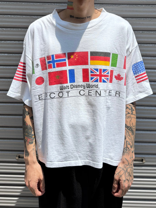 90's DISNEY 「EPCOT CENTER」USA製 キャラクターTシャツ