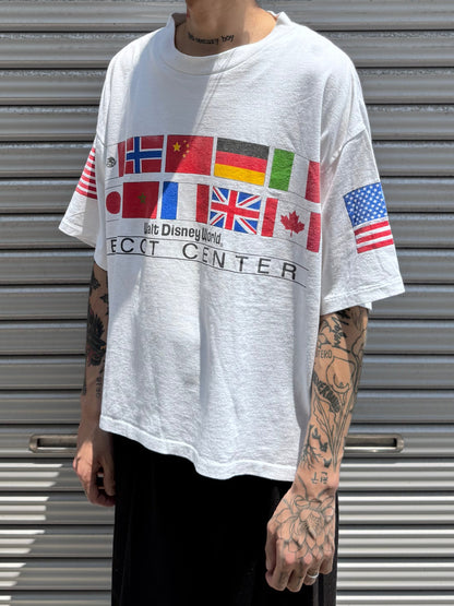 90's DISNEY 「EPCOT CENTER」USA製 キャラクターTシャツ