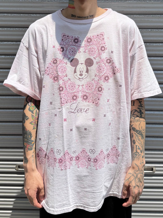 00's DISNEY 「MICKEY MOUSE」キャラクターTシャツ
