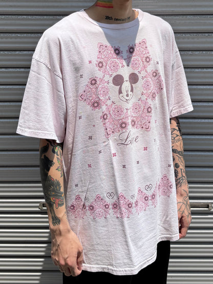 00's DISNEY 「MICKEY MOUSE」キャラクターTシャツ