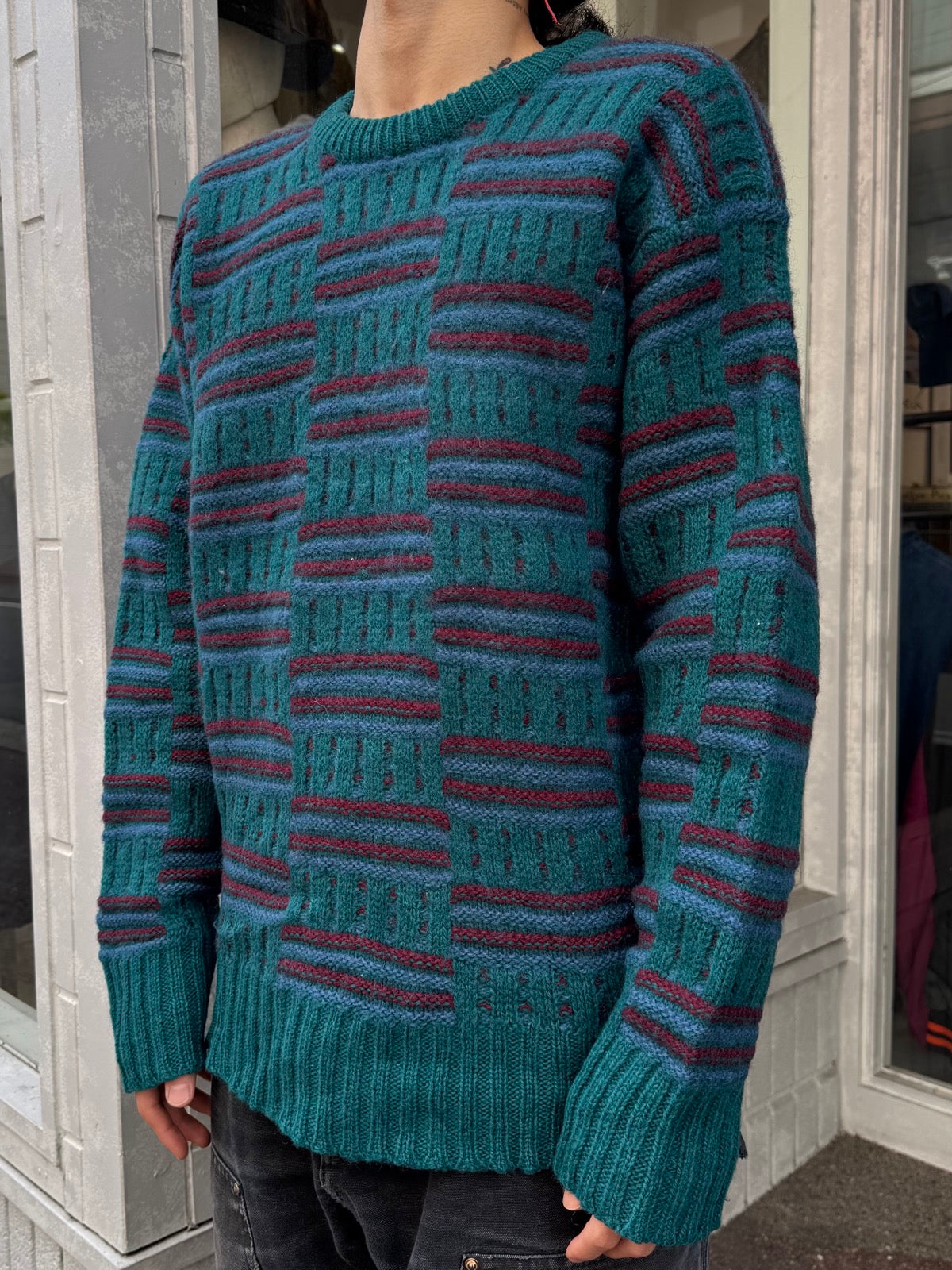 90's WOOL RICH ニットセーター