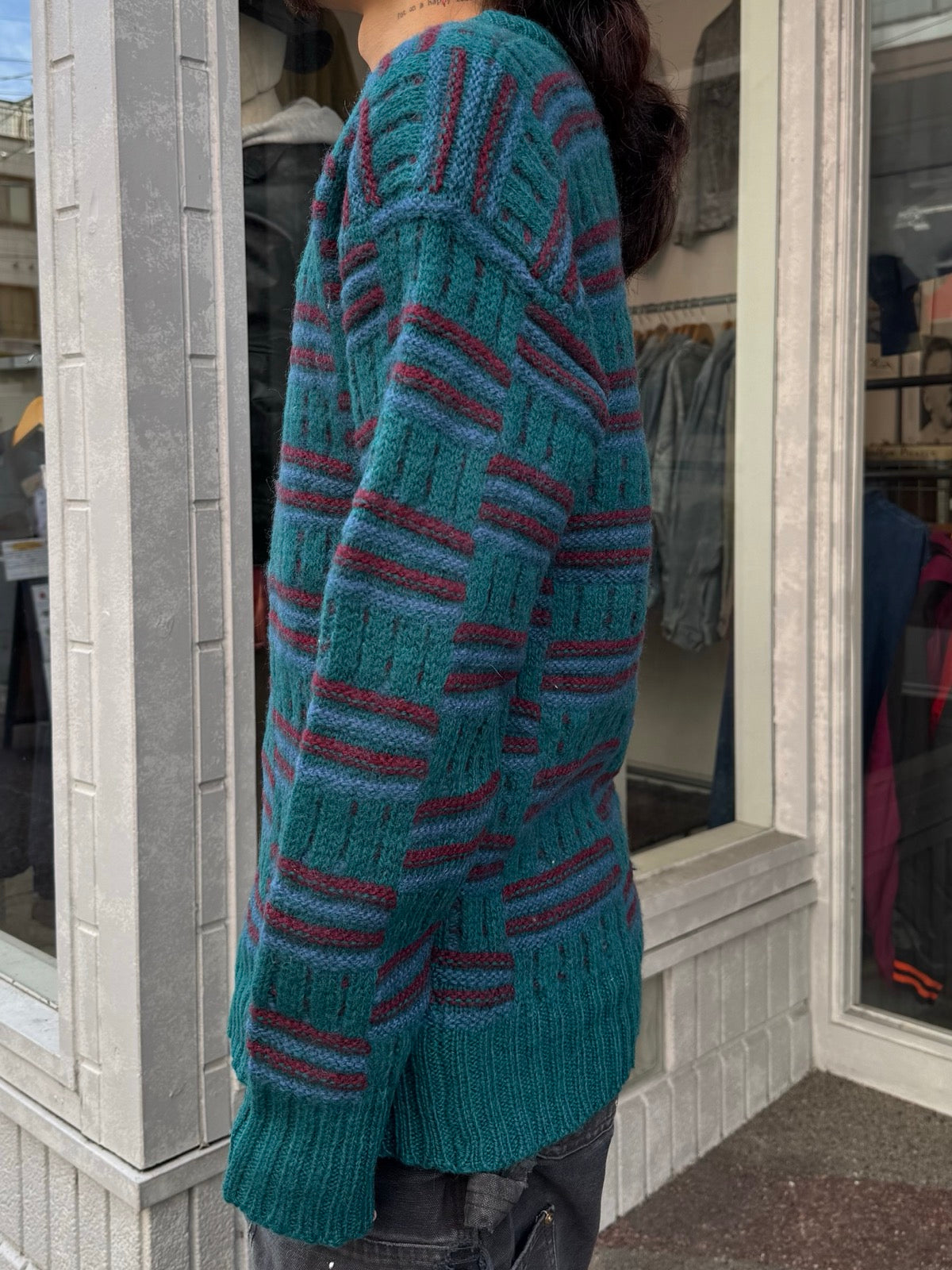 90's WOOL RICH ニットセーター