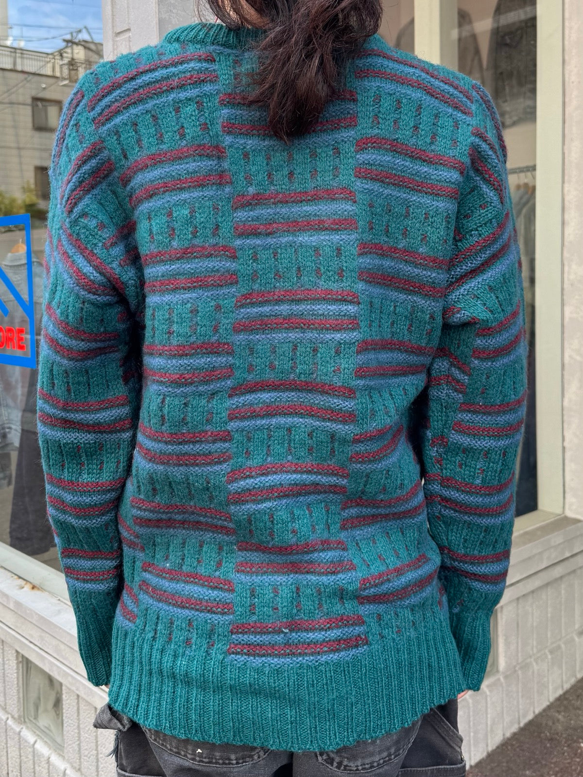 90's WOOL RICH ニットセーター