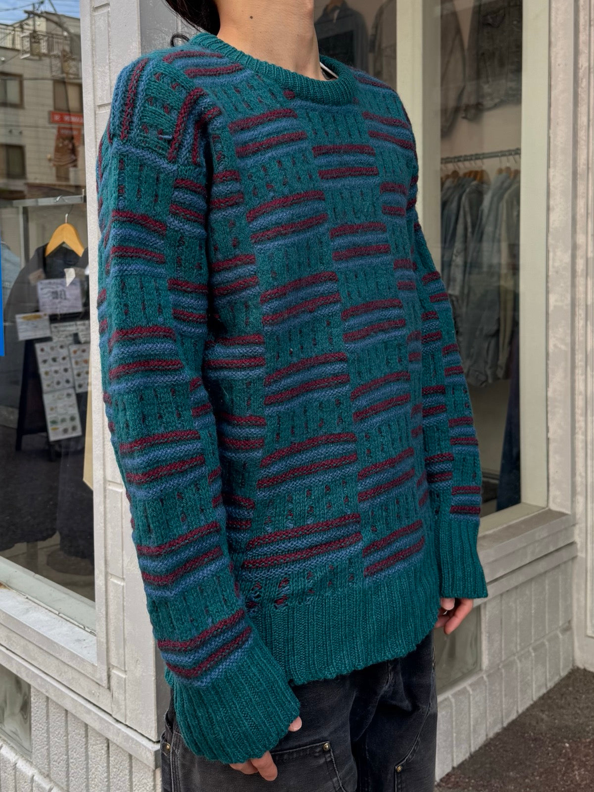 90's WOOL RICH ニットセーター