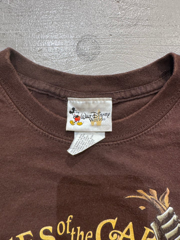 00's DISNEY 「PIRATES of the CARIBBEAN」 キャラクターTシャツ