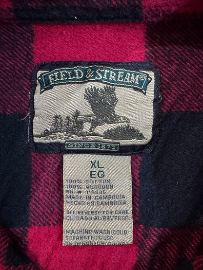 00's FIELD&STREAM「Buffalo Check」コットンフランネルシャツ