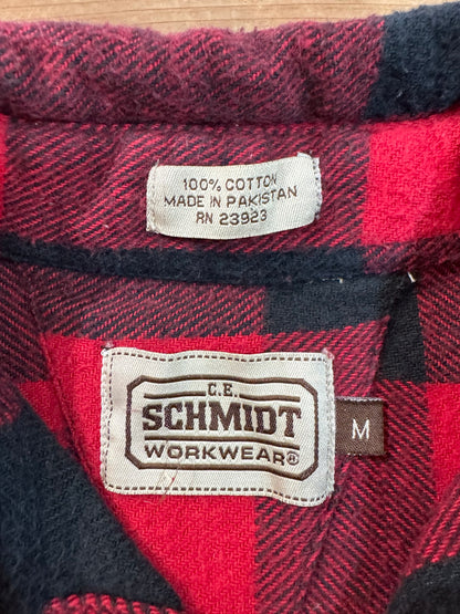 70's C.E.SCHMIDT WORKWEAR「Cotton」バッファローチェックシャツ